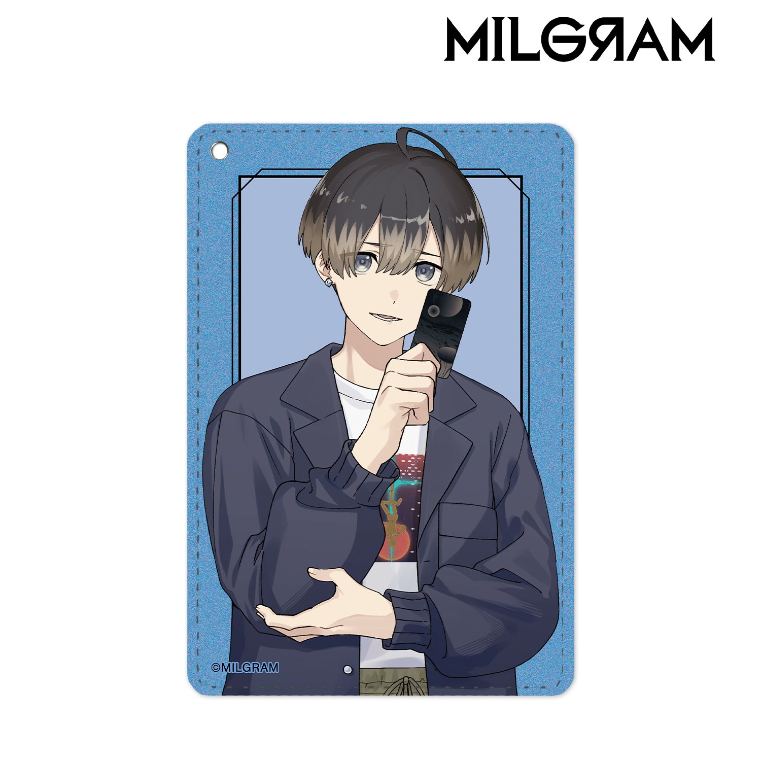 (Goods - Pass Case) MILGRAM 1 Pocket Pass Case First Music Video Costume Ver. Feat. Exclusive Art Mikoto