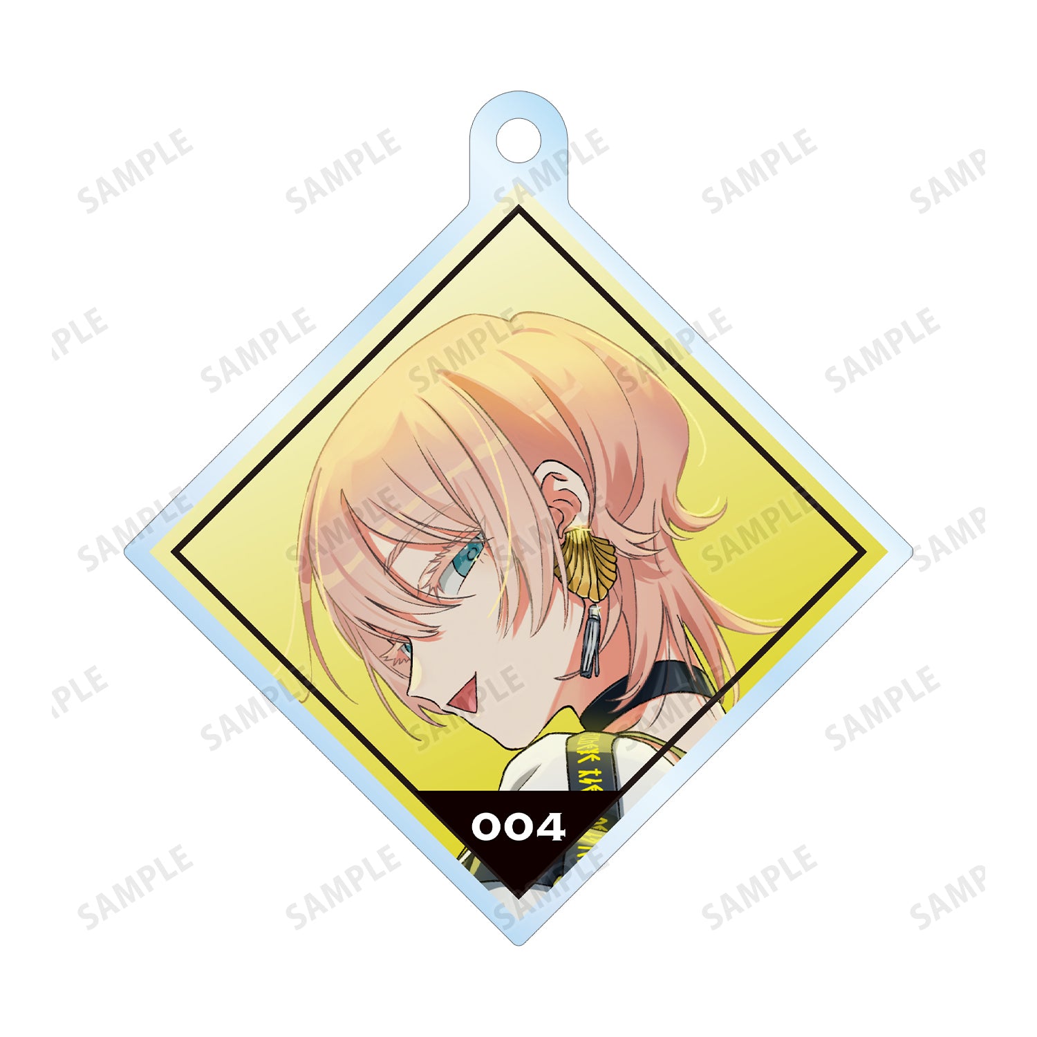 (Goods - Key Chain) MILGRAM Its's Not My Fault Twisted Cable BIG Acrylic Key Chain Cover Art Ver. Mu