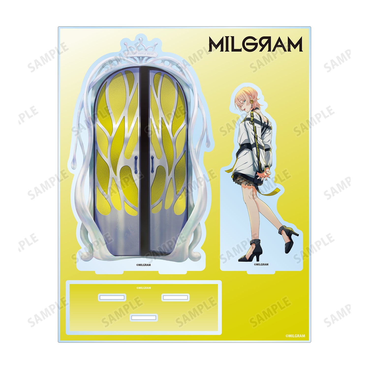 (Goods - Stand Pop) MILGRAM It’s Not My Fault Acrylic Diorama Cover Art Ver. Mu