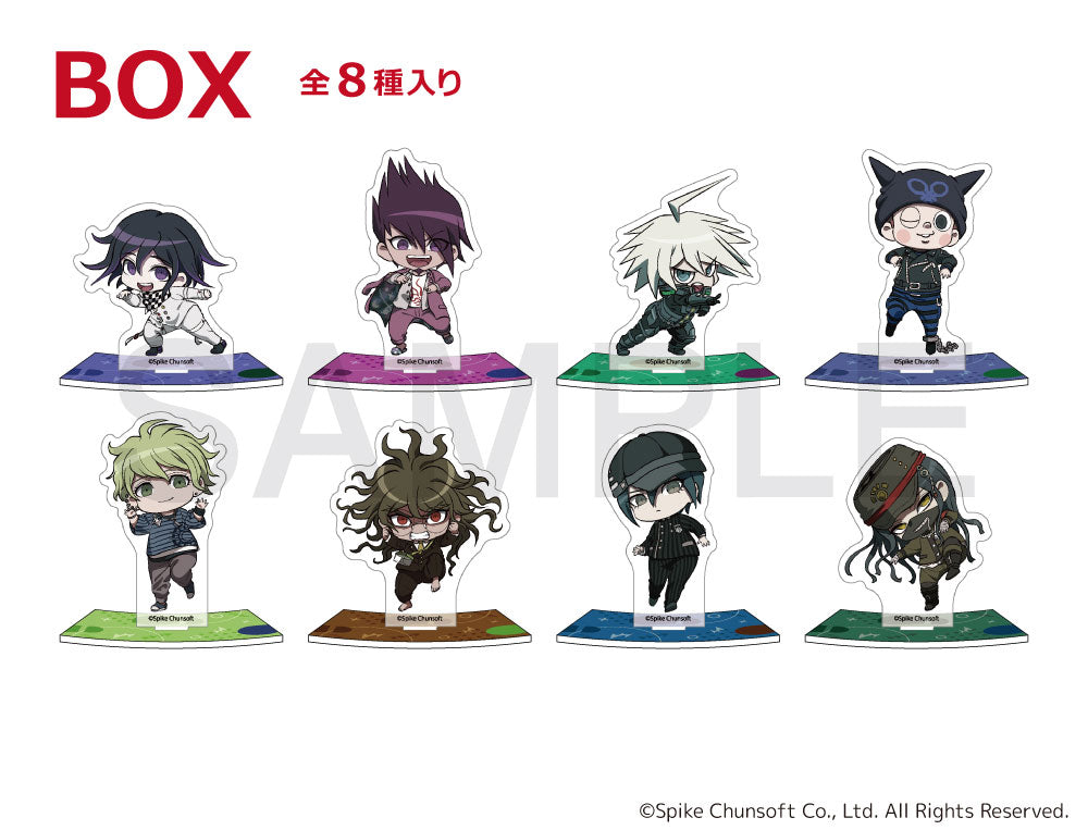 |||(1BOX=8)(Goods - Stand Pop) Danganronpa V3: Killing Harmony Chibitto Step Acrylic Stand A BOX