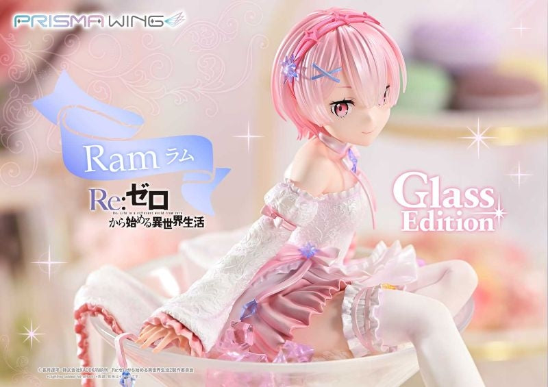 (Bishojo Figure) PRISMA WING Re:Zero − Starting Life in Another World Ram Glass Edition 1/7 Complete Figure