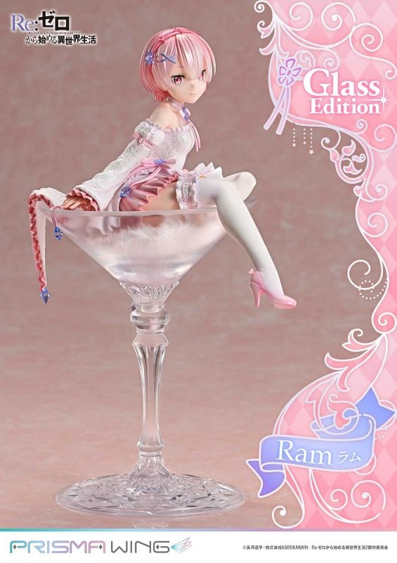 (Bishojo Figure) PRISMA WING Re:Zero − Starting Life in Another World Ram Glass Edition 1/7 Complete Figure