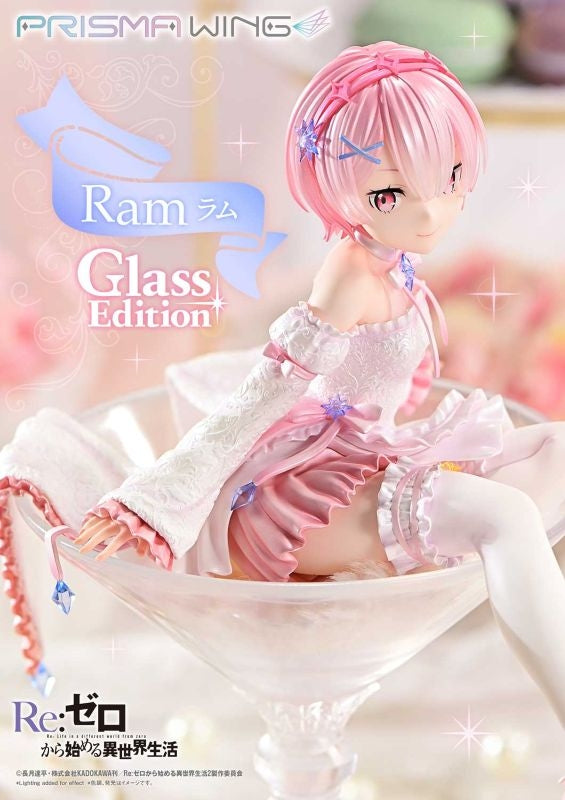 (Bishojo Figure) PRISMA WING Re:Zero − Starting Life in Another World Ram Glass Edition 1/7 Complete Figure