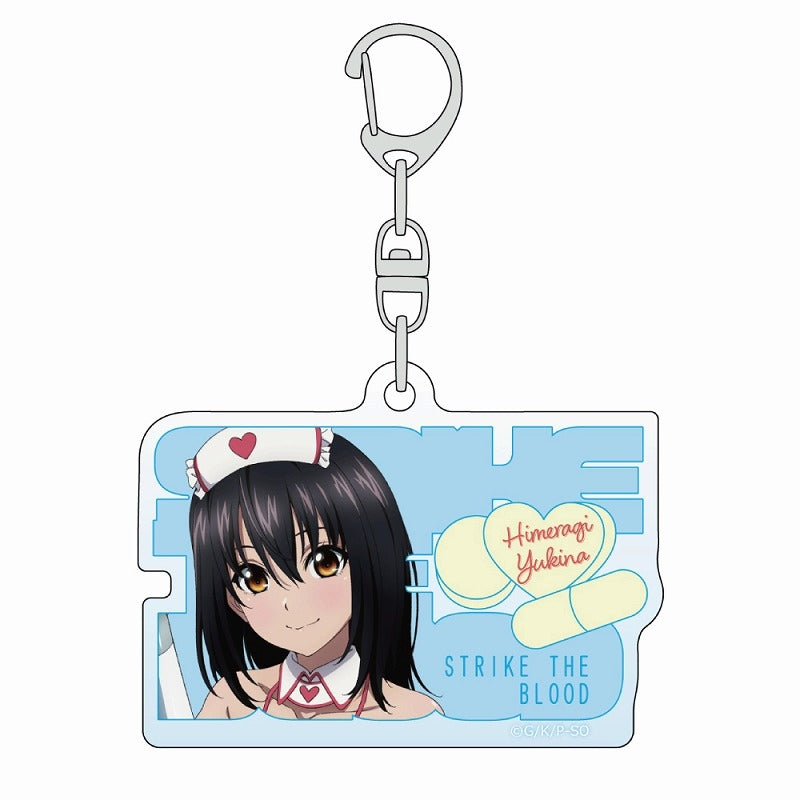 (Goods - Key Chain) Strike the Blood Acrylic Key Chain feat. Exclusive Art (Yukina/Nurse Uniform)