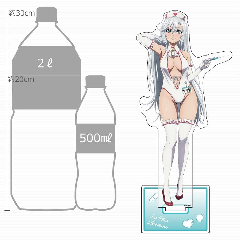 (Goods - Stand Pop) Strike the Blood Large Acrylic Stand feat. Exclusive Art (La Folia/Nurse Uniform)