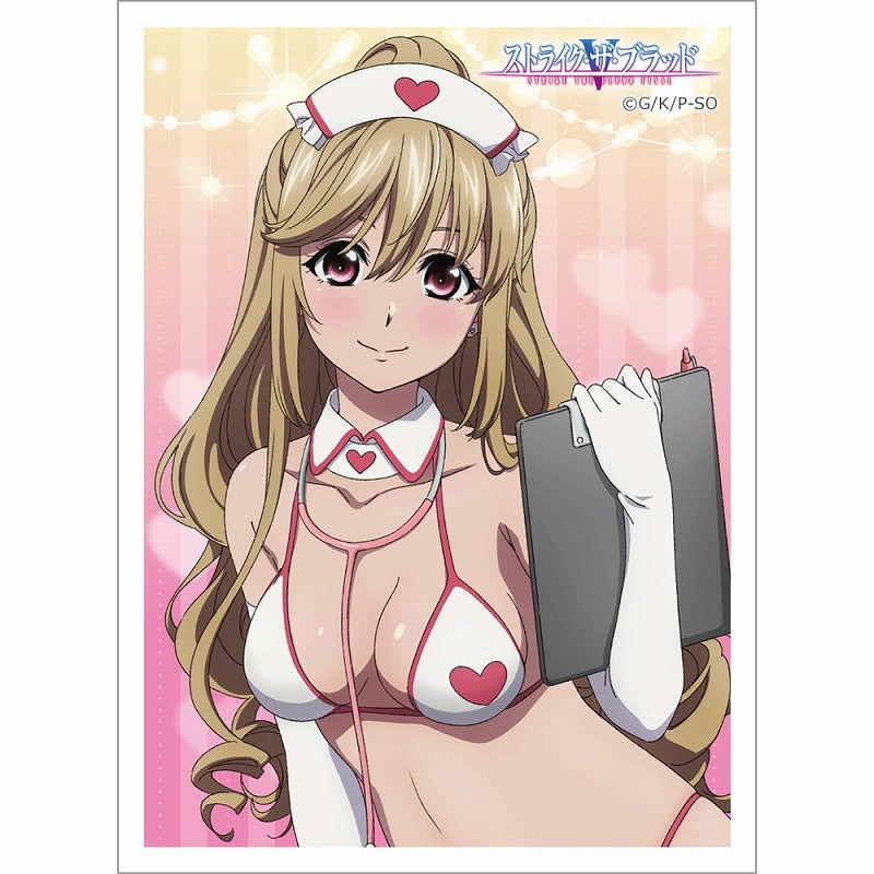 (Goods - Card Case) Strike the Blood Sleeve  (Asagi/Nurse Uniform)