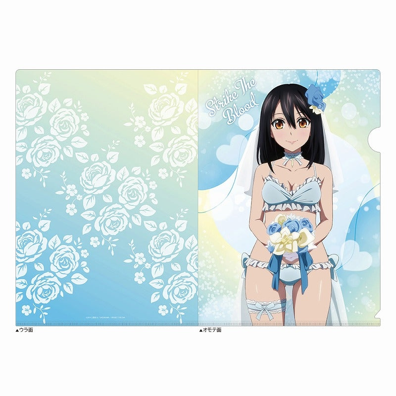 (Goods - Clear File) Strike the Blood Clear File  (Yukina/Wedding Dress)