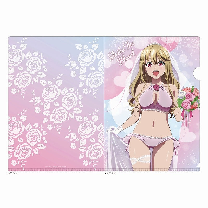 (Goods - Clear File) Strike the Blood Clear File  (Asagi/Wedding Dress)