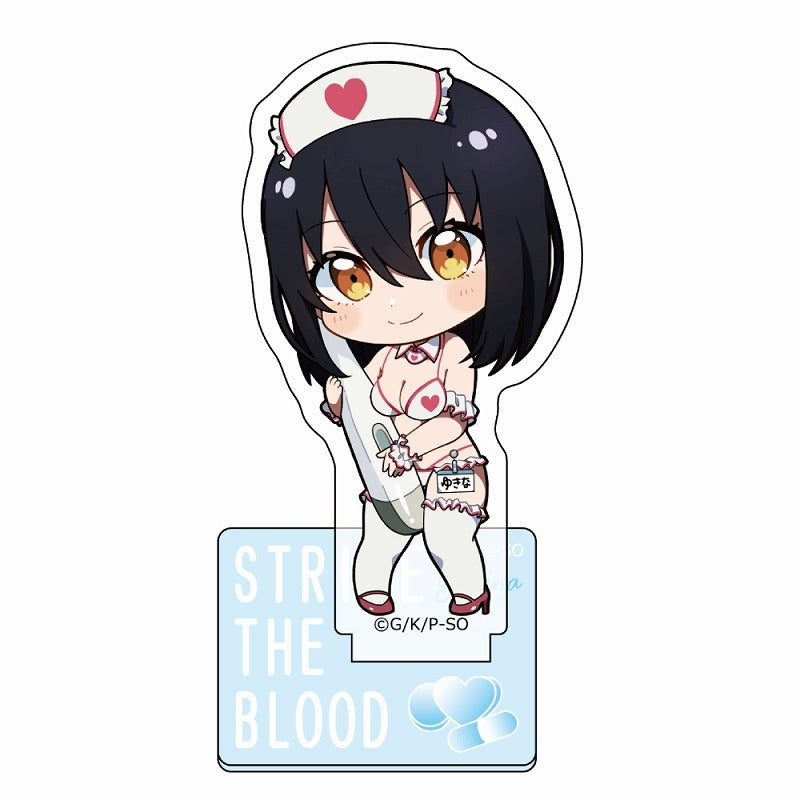 (Goods - Memo Stand) Strike the Blood Acrylic Memo Stand (Yukina/Nurse Uniform)