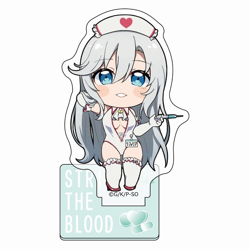 (Goods - Memo Stand) Strike the Blood Acrylic Memo Stand (La Folia/Nurse Uniform)