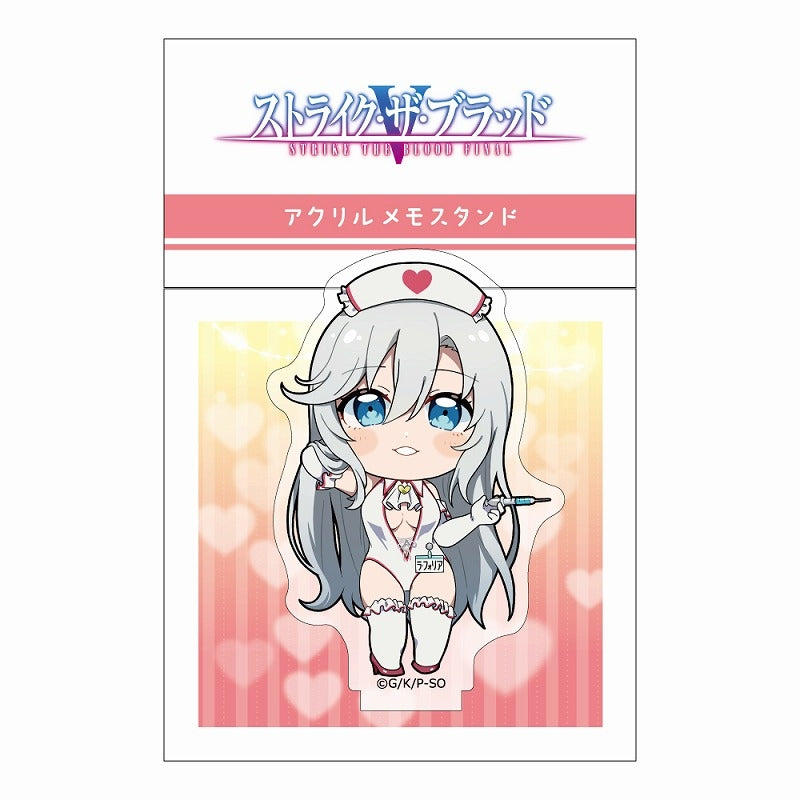 (Goods - Memo Stand) Strike the Blood Acrylic Memo Stand (La Folia/Nurse Uniform)