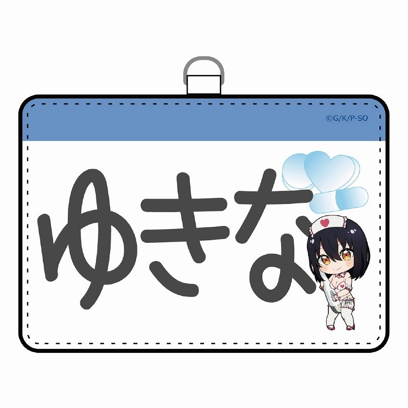 (Goods - Pass Case) Strike the Blood Pass Case with Strap (Yukina/Nurse Uniform)