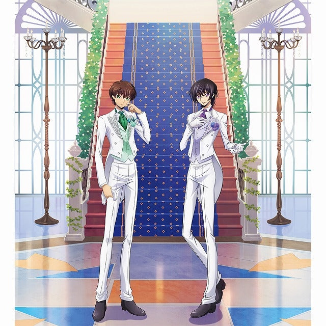 (Goods - Art) CODE GEASS Lelouch of the Rebellion Key Animation Art Reproduction feat. Exclusive Art (Lelouch & Suzaku/Tux)