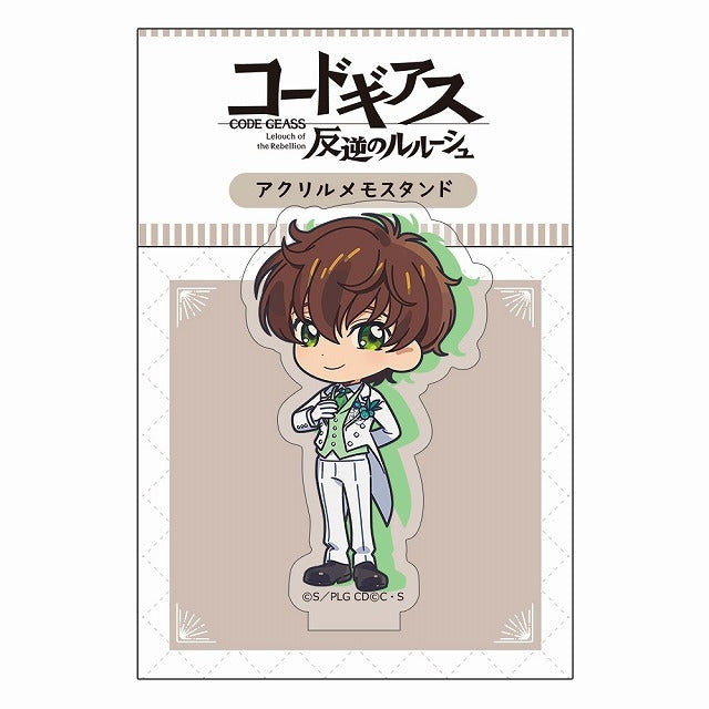 (Goods - Memo Stand) CODE GEASS Lelouch of the Rebellion Acrylic Memo Stand (Suzaku/Tux)