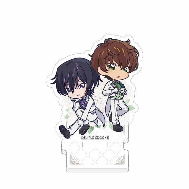 (Goods - Memo Stand) CODE GEASS Lelouch of the Rebellion Acrylic Memo Stand (Lelouch & Suzaku/Tux)