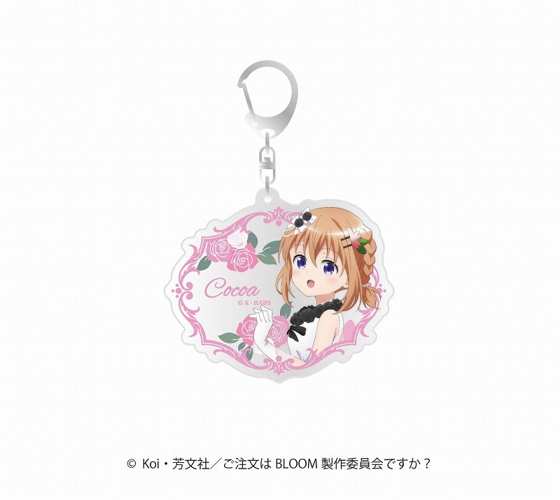 (Goods - Key Chain) Is the Order a Rabbit? BLOOM feat. Exclusive Art Acrylic Key Chain Cocoa