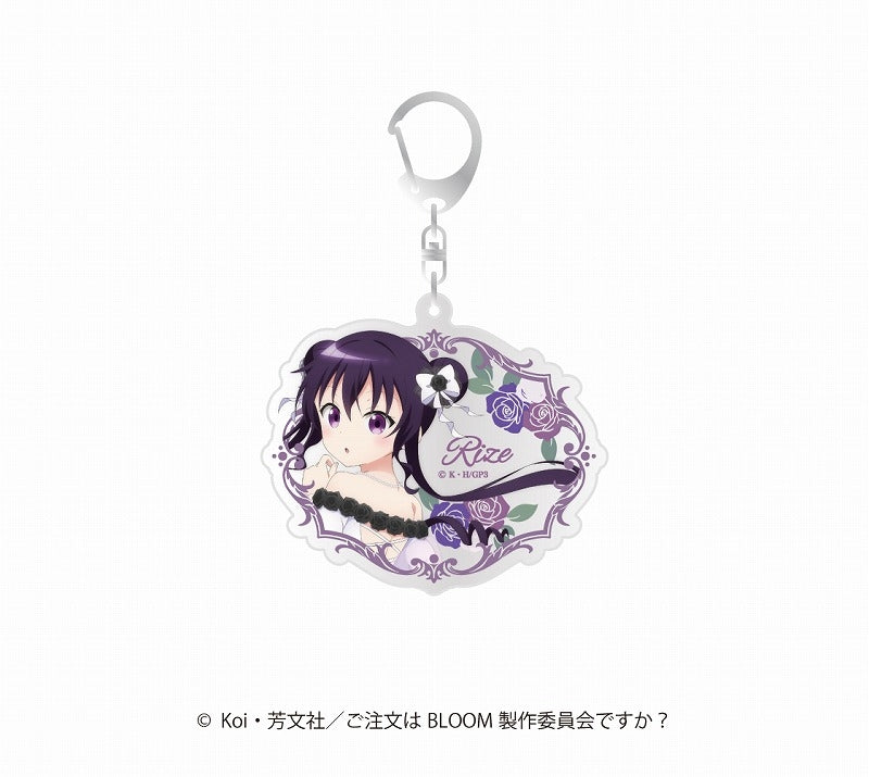 (Goods - Key Chain) Is the Order a Rabbit? BLOOM feat. Exclusive Art Acrylic Key Chain Rize