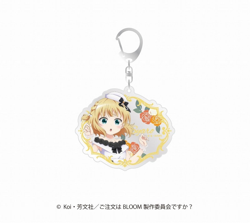 (Goods - Key Chain) Is the Order a Rabbit? BLOOM feat. Exclusive Art Acrylic Key Chain Syaro