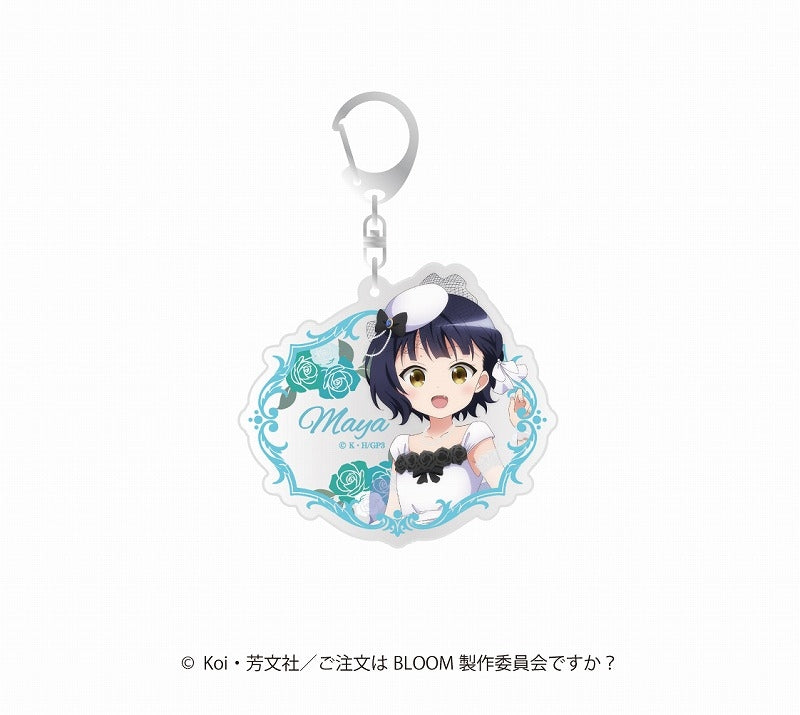 (Goods - Key Chain) Is the Order a Rabbit? BLOOM feat. Exclusive Art Acrylic Key Chain Maya