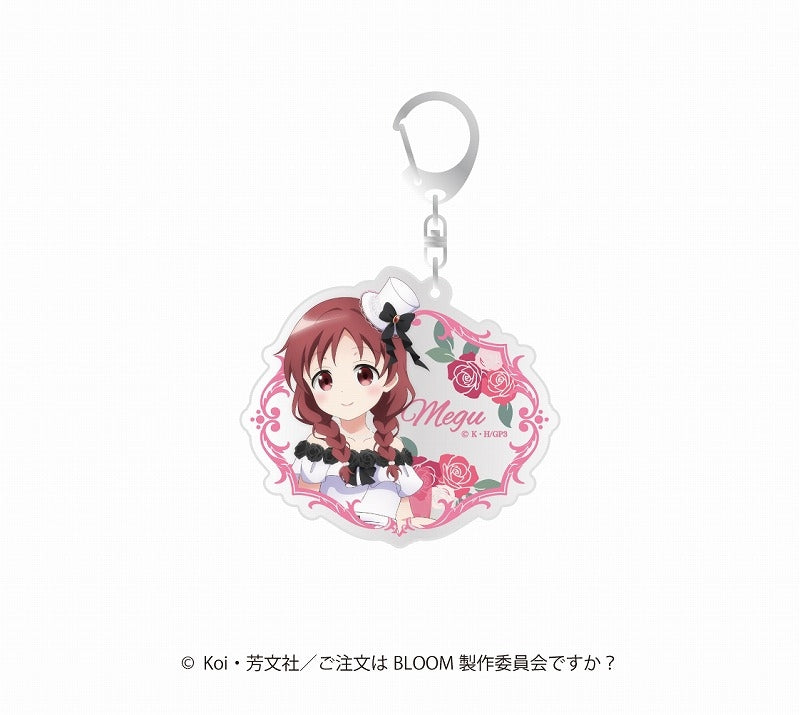 (Goods - Key Chain) Is the Order a Rabbit? BLOOM feat. Exclusive Art Acrylic Key Chain Meg