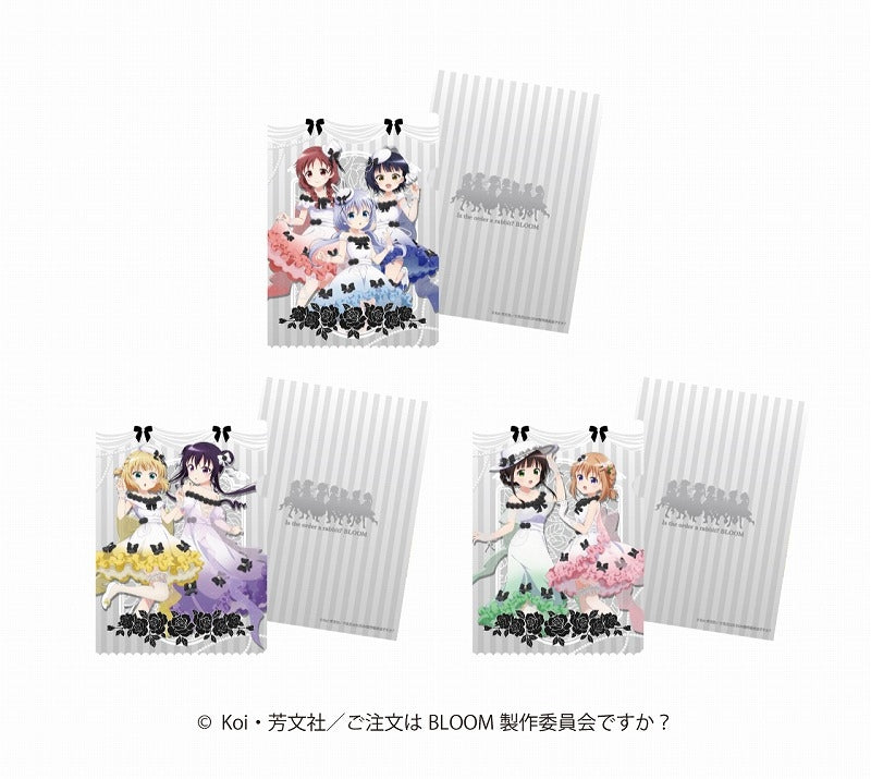 (Goods - Clear File) Is the Order a Rabbit? BLOOM feat. Exclusive Art Clear File Chino, Maya, Meg