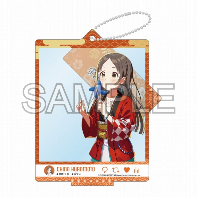 (Goods - Stand Pop) Gakuen iDOLM@STER Selfie Style Acrylic Stand - Wonder Scale '24 Festival China Kuramoto Ver.