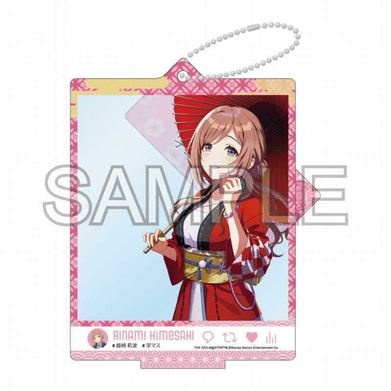 (Goods - Stand Pop) Gakuen iDOLM@STER Selfie Style Acrylic Stand - clumsy trick '24 Festival Rinami Himesaki Ver.