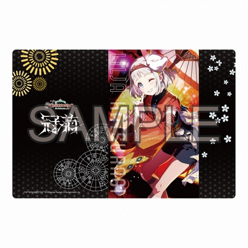 (Goods - Mouse Pad) Gakuen iDOLM@STER Gaming Mouse Pad - Crown Chrysanthemum Lilja Katsuragi