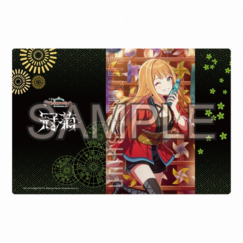 (Goods - Mouse Pad) Gakuen iDOLM@STER Gaming Mouse Pad - Tame-Lie-One-Step '24 Festival Sumika Shiun