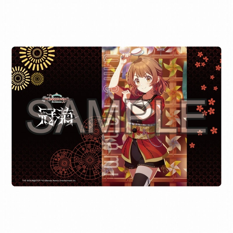 (Goods - Mouse Pad) Gakuen iDOLM@STER Gaming Mouse Pad - The Rolling Riceball '24 Festival Ume Hanami