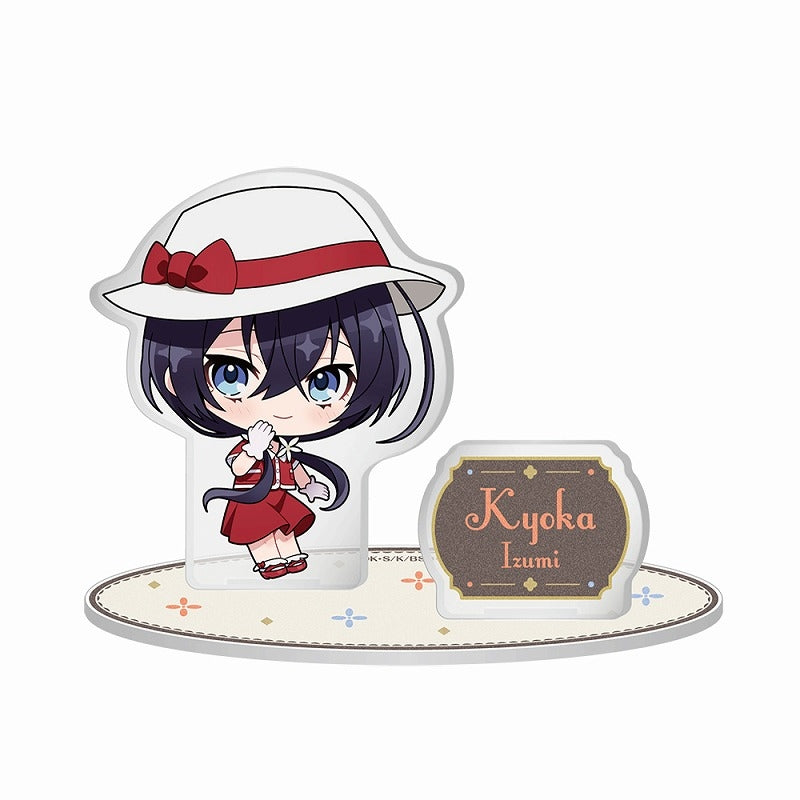 (Goods - Stand Pop) Bungo Stray Dogs Mini Acrylic Stand "Modern Fashion" Chibi Chara/Kyoka Izumi