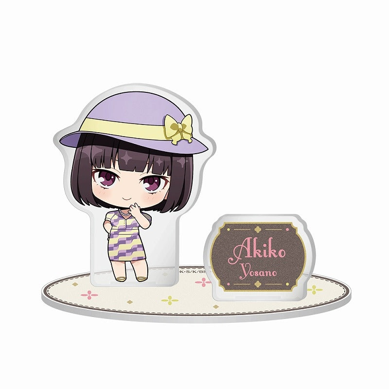 (Goods - Stand Pop) Bungo Stray Dogs Mini Acrylic Stand "Modern Fashion" Chibi Chara/Akiko Yosano