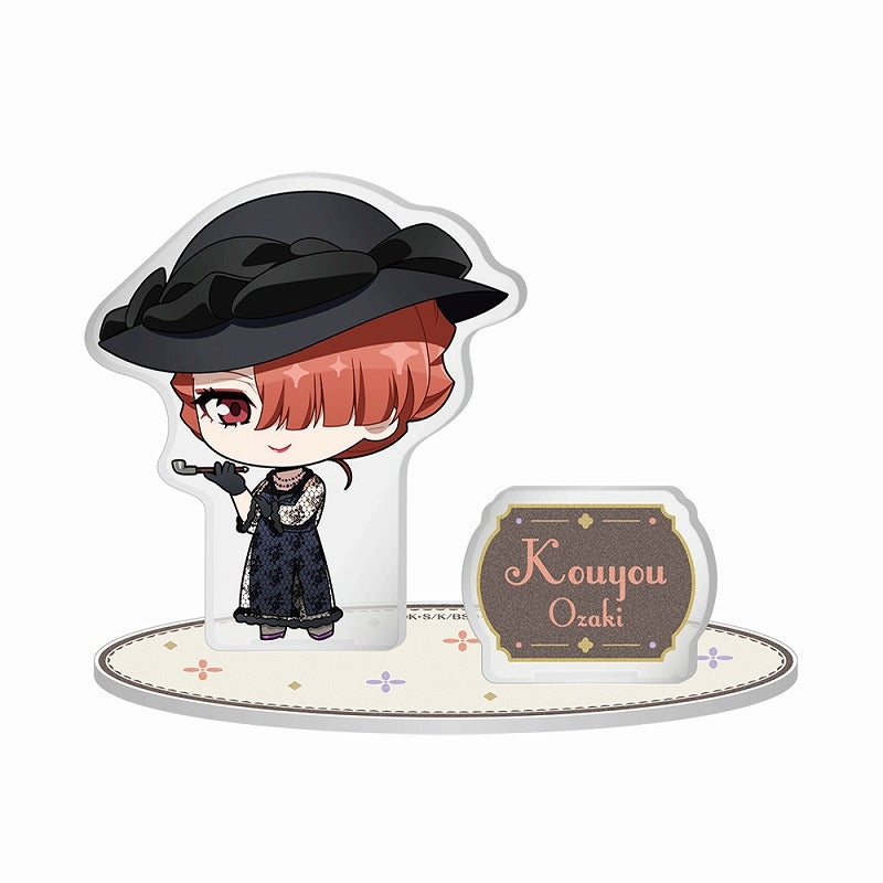 (Goods - Stand Pop) Bungo Stray Dogs Mini Acrylic Stand "Modern Fashion" Chibi Chara/Koyo Ozaki