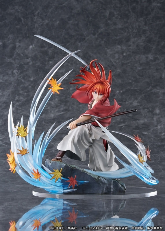 (Figure) Rurouni Kenshin - Meiji Swordsman Romantic Story Kyoto Disturbance - Kenshin Himura Soryusen Ver. 1/7 Complete Figure