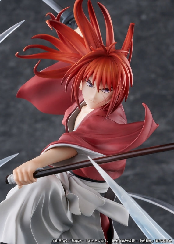 (Figure) Rurouni Kenshin - Meiji Swordsman Romantic Story Kyoto Disturbance - Kenshin Himura Soryusen Ver. 1/7 Complete Figure