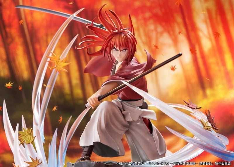 (Figure) Rurouni Kenshin - Meiji Swordsman Romantic Story Kyoto Disturbance - Kenshin Himura Soryusen Ver. 1/7 Complete Figure