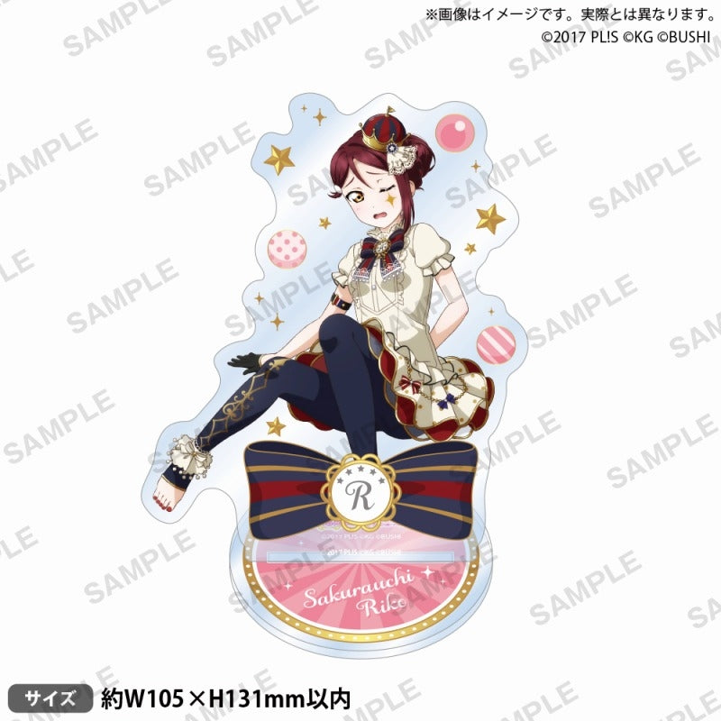 (Goods - Acrylic Stand) Love Live! School Idol Festival Acrylic Stand Aqours Circus ver. Riko Sakurauchi