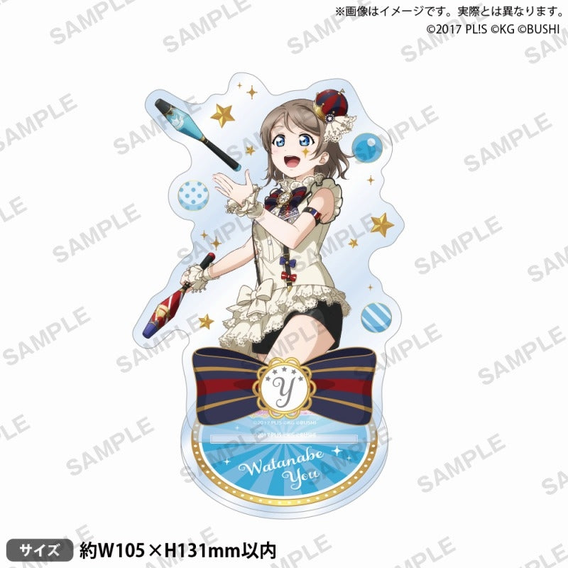 (Goods - Acrylic Stand) Love Live! School Idol Festival Acrylic Stand Aqours Circus ver. You Watanabe