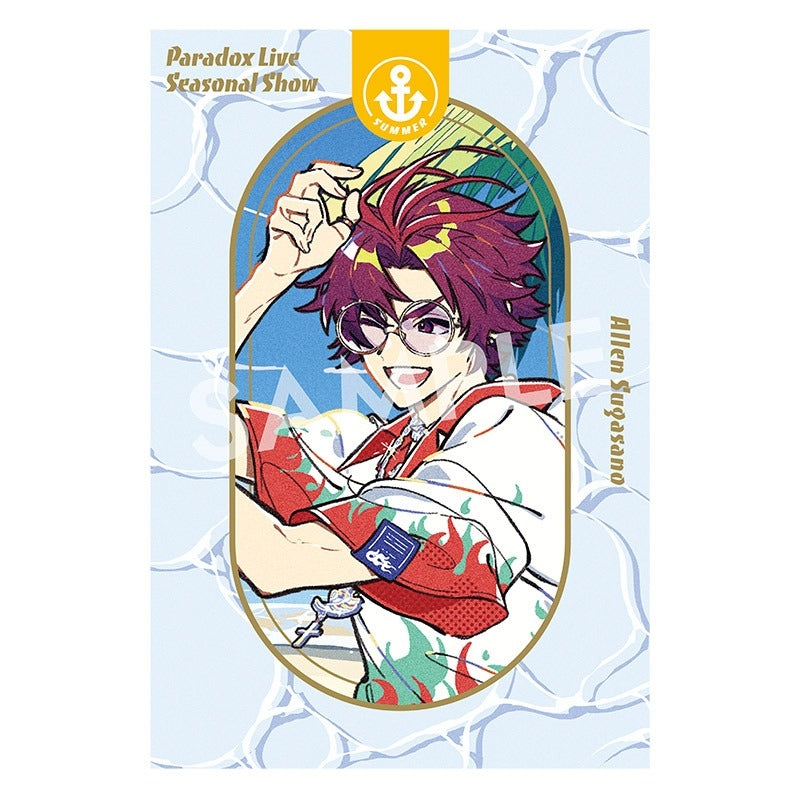 [※Blind](Goods - Postcard) Paradox Live Seasonal Show Trading Postcard