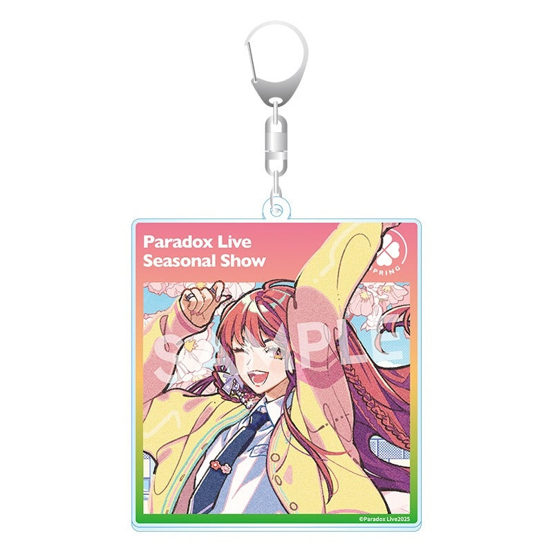 (Goods - Key Chain) Paradox Live BIG Acrylic Key Chain Seasonal Show Anne Faulkner