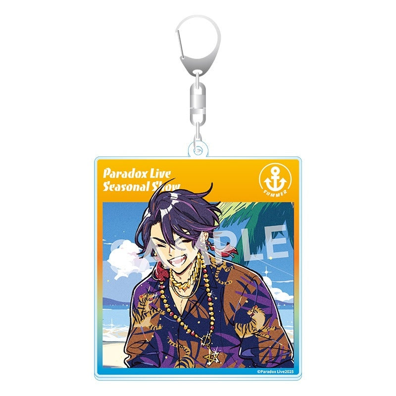 (Goods - Key Chain) Paradox Live BIG Acrylic Key Chain Seasonal Show Iori Suiseki