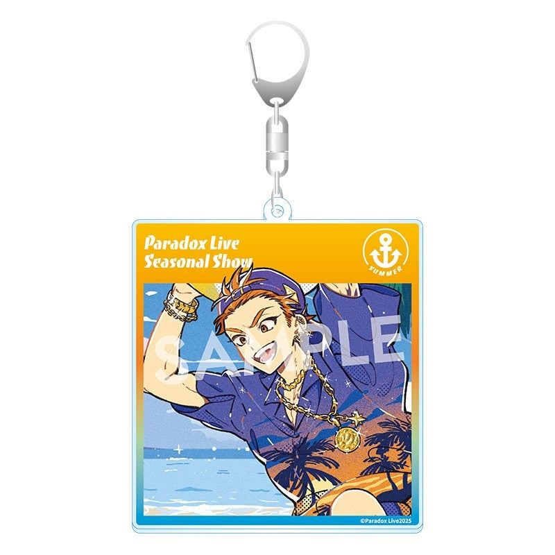 (Goods - Key Chain) Paradox Live BIG Acrylic Key Chain Seasonal Show Satsuki Ito