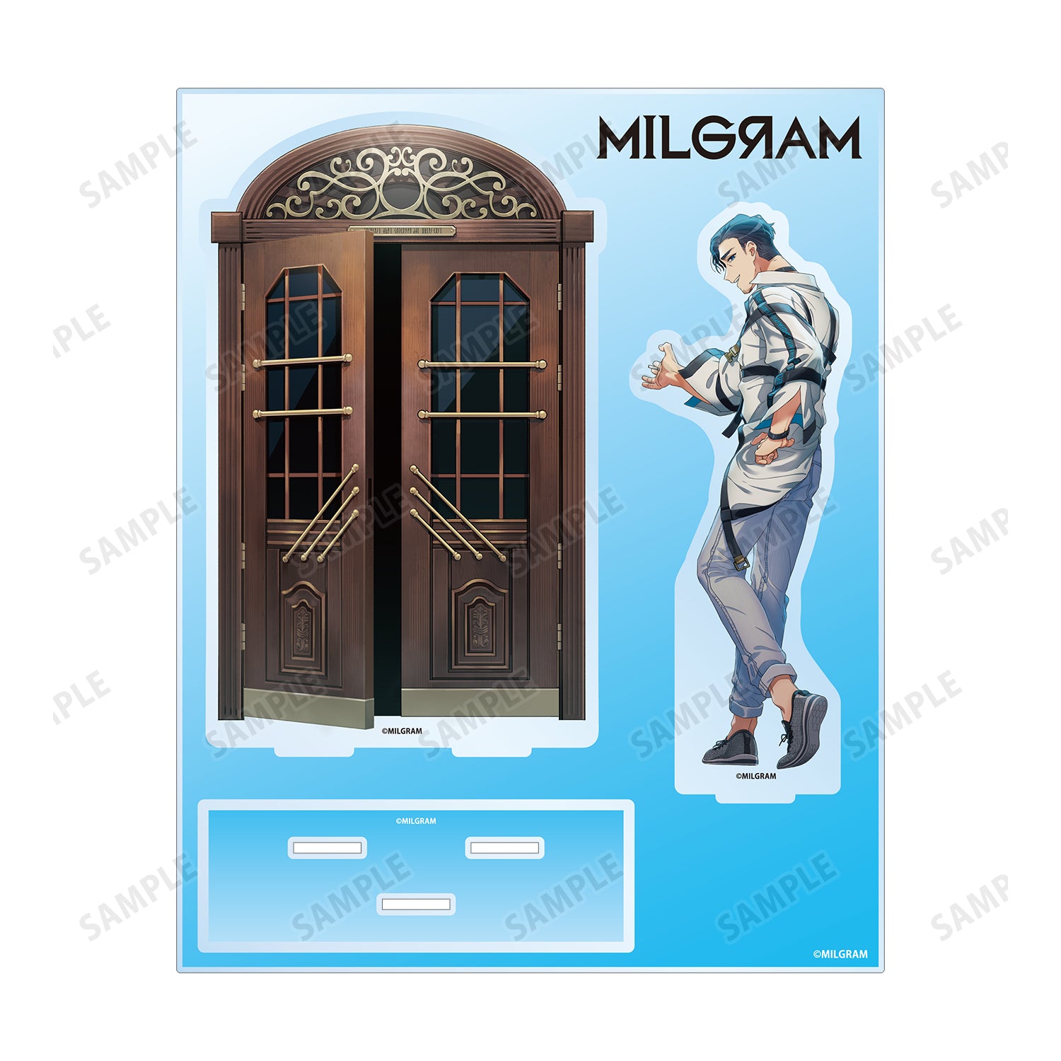 (Goods - Ornament) MILGRAM Kazui (Cat) Cover Art Ver. Acrylic Diorama