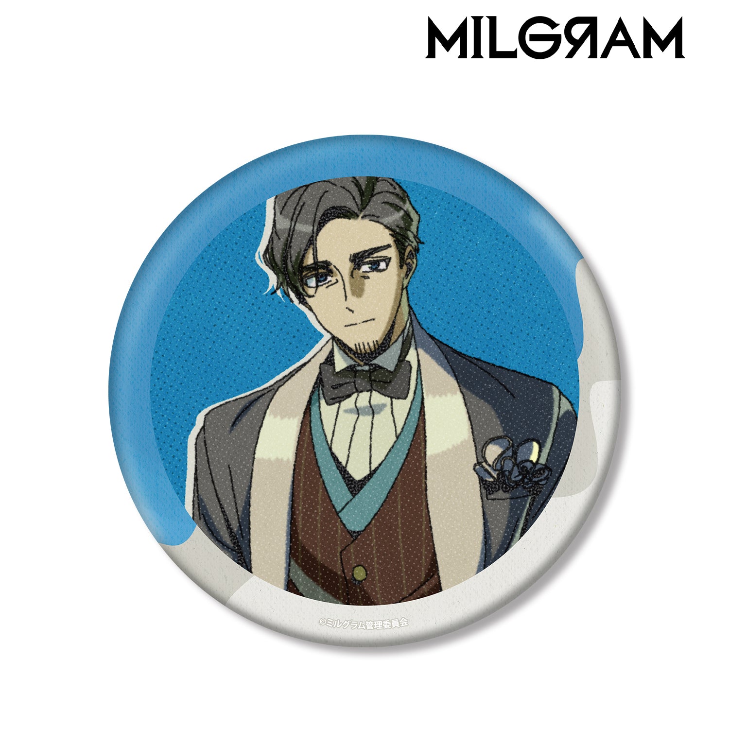 (Goods - Badge) MILGRAM MV BIG Button Badge Kazui (Cat)