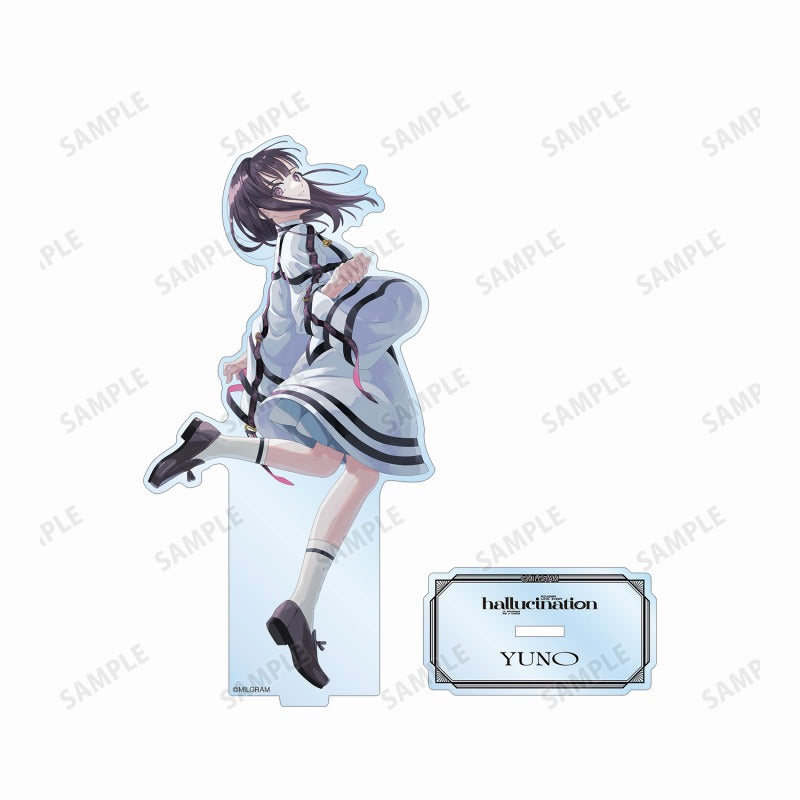 (Goods - Stand Pop) MILGRAM LIVE EVENT BIG Acrylic Stand hallucination Ver. Feat. Exclusive Art Yuno