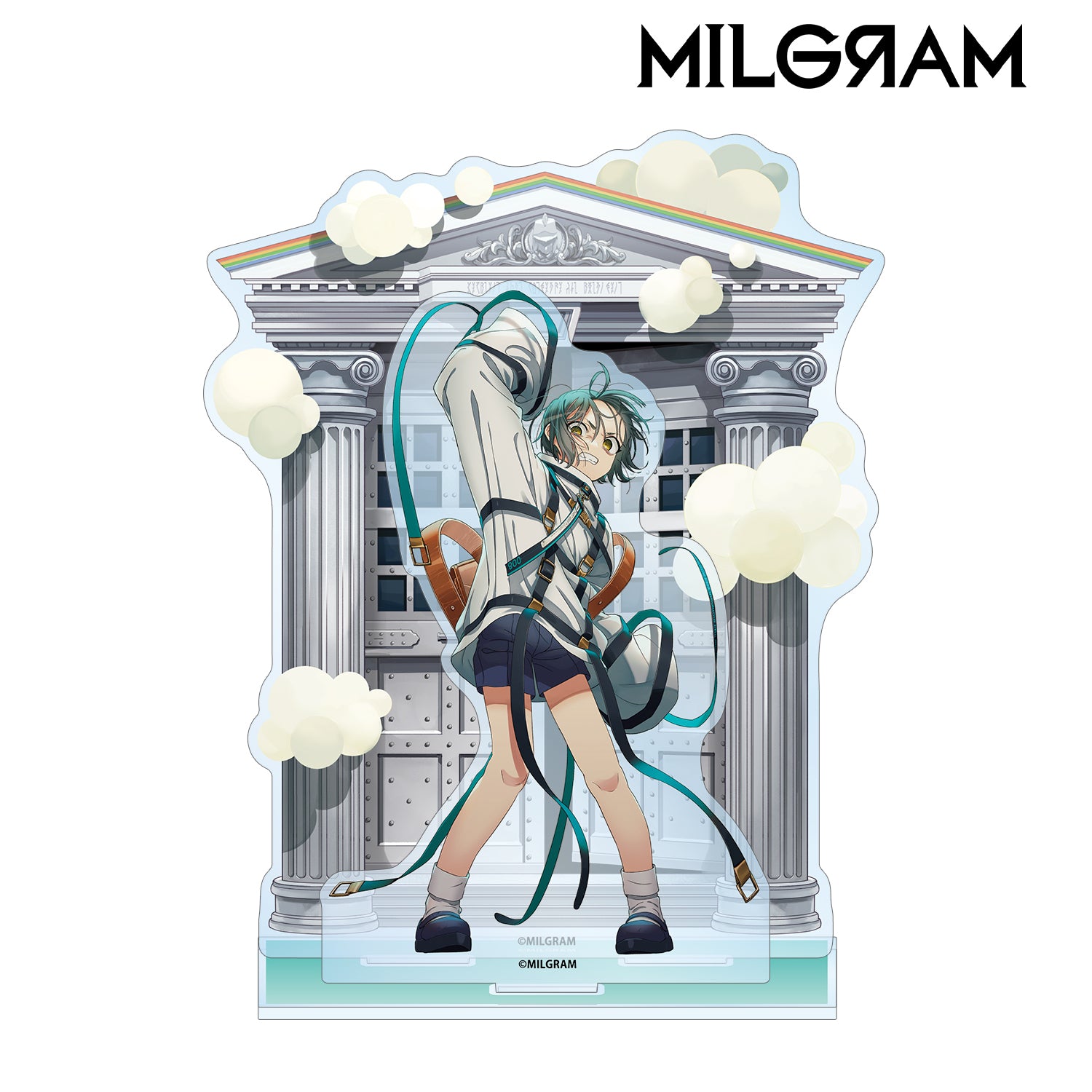 (Goods - Stand Pop) MILGRAM The Purge March Acrylic Diorama Cover Art Ver. Amane