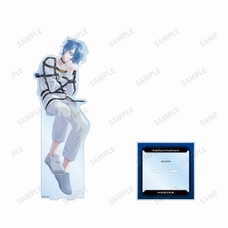 (Goods - Stand Pop) MILGRAM LIVE EVENT Jumbo Acrylic Stand hallucination Ver. Feat. Exclusive Art Haruka