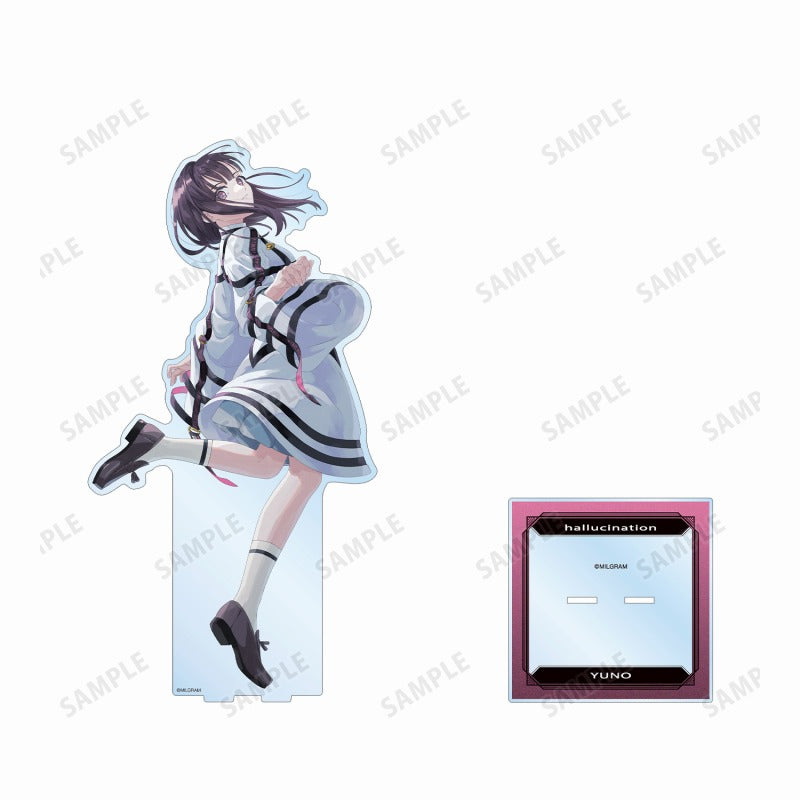 (Goods - Stand Pop) MILGRAM LIVE EVENT Jumbo Acrylic Stand hallucination Ver. Feat. Exclusive Art Yuno