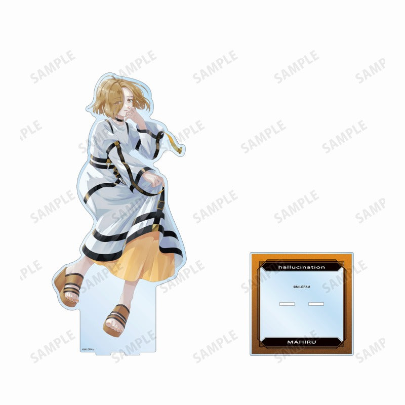 (Goods - Stand Pop) MILGRAM LIVE EVENT Jumbo Acrylic Stand hallucination Ver. Feat. Exclusive Art Mahiru