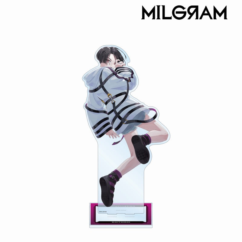 (Goods - Stand Pop) MILGRAM LIVE EVENT Jumbo Acrylic Stand hallucination Ver. Feat. Exclusive Art Kotoko.